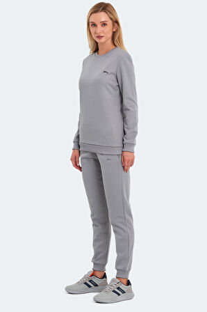 Slazenger OLINDA KTN Kadın Eşofman Takım Gri