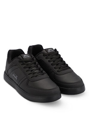 Slazenger POINT NEW I Sneaker Erkek Ayakkabı Siyah Nubuk