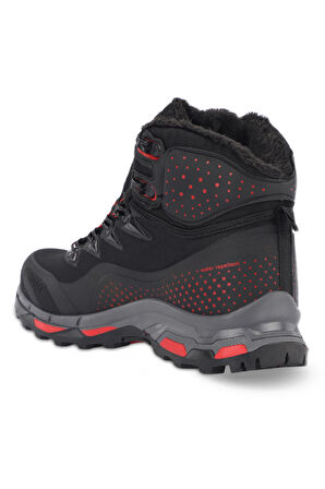 Slazenger HOST IN Erkek  Siyah / Kırmızı Outdoor