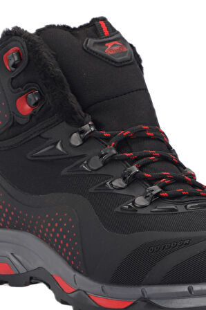 Slazenger HOST IN Erkek  Siyah / Kırmızı Outdoor