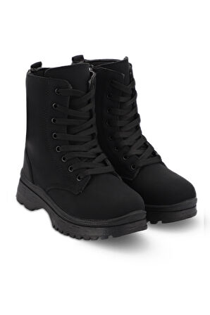 ESEM HENDA Çocuk  Siyah Nubuk Bot