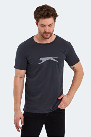 Slazenger SECTOR I Erkek Kısa Kol T-Shirt Koyu Gri