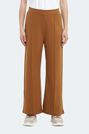 Slazenger VELASCO I Kadın Bol Paça Hardal Eşofman Altı