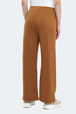 Slazenger VELASCO I Kadın Bol Paça Hardal Eşofman Altı