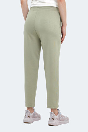 Slazenger VELAR I Kadın Cepli Yeşil Eşofman Altı