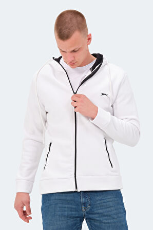 Slazenger KAYIN Erkek Sweatshirt Beyaz