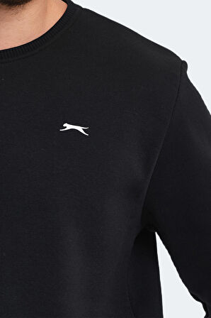 Slazenger KONNOR IN Erkek Sweatshirt Siyah