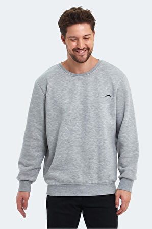 Slazenger KONNOR IN Erkek Sweatshirt Gri