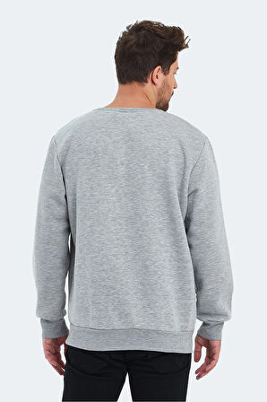 Slazenger KONNOR IN Erkek Sweatshirt Gri