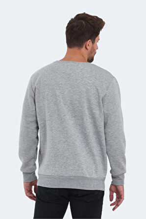 Slazenger KORAL IN Erkek  Gri Sweatshirt