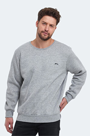 Slazenger KORAL IN Erkek  Gri Sweatshirt