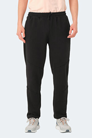 Slazenger KAMINI IN Erkek Cepli Siyah Eşofman Altı