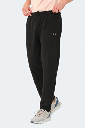 Slazenger KAMINI IN Erkek Cepli Siyah Eşofman Altı