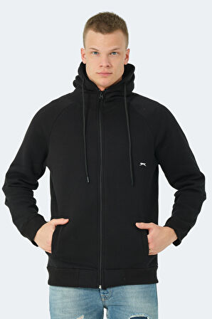 Slazenger KAINAN Erkek Sweatshirt Siyah