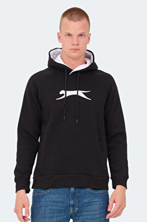 Slazenger KNIFE I Erkek Sweatshirt Siyah