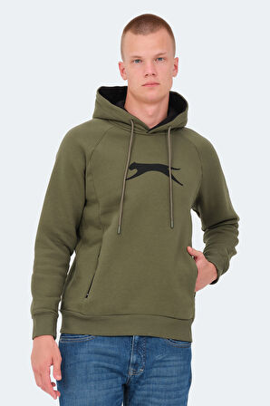 Slazenger KNIFE I Erkek Sweatshirt Haki