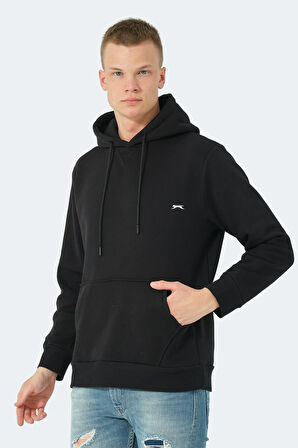 Slazenger KEV I Erkek Sweatshirt Siyah