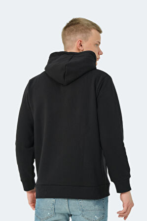 Slazenger KEV I Erkek Sweatshirt Siyah