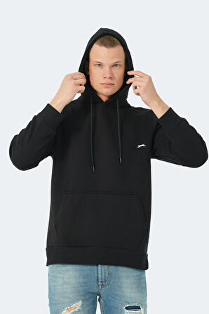 Slazenger KEV I Erkek Sweatshirt Siyah