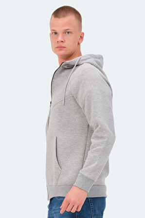 Slazenger KAZUE I Erkek Sweatshirt Gri