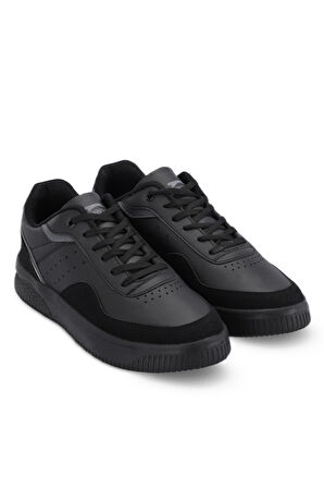 Slazenger DARK I Sneaker Erkek Ayakkabı Siyah / Koyu Gri
