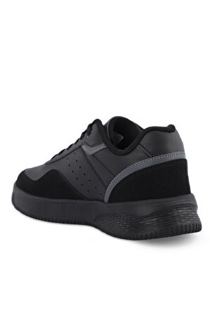 Slazenger DARK I Sneaker Erkek Ayakkabı Siyah / Koyu Gri