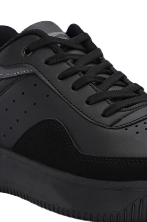 Slazenger DARK I Sneaker Erkek Ayakkabı Siyah / Koyu Gri