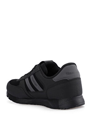 Slazenger EASTERN I Sneaker Erkek Ayakkabı Siyah / Koyu Gri
