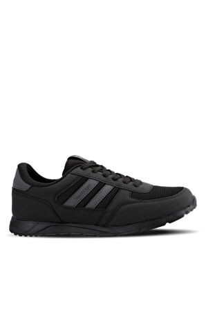 Slazenger EASTERN I Sneaker Erkek Ayakkabı Siyah / Koyu Gri