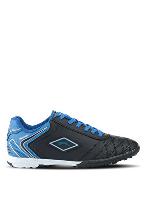 Slazenger HUGO HS Futbol Erkek Halı Saha Ayakkabı Siyah / Mavi