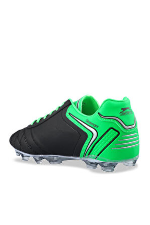 Slazenger HUGO KR Futbol Erkek Krampon Ayakkabı Siyah / Yeşil