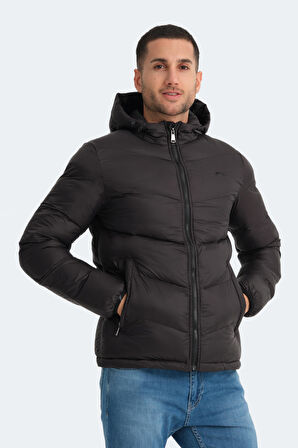 Slazenger WORLD Erkek  Siyah Mont & Kaban