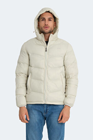 Slazenger WORLD Erkek  Beyaz Mont & Kaban