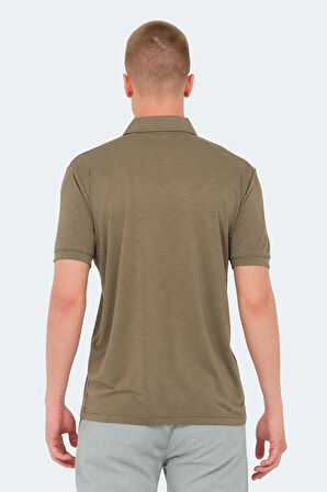 Slazenger KATSURO Erkek Polo Yaka Haki Tişört