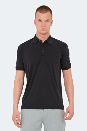Slazenger KATSURO Erkek Polo Yaka Antrasit Tişört
