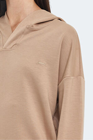 Slazenger KENZIE I Kadın Sweatshirt Bej