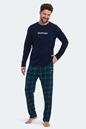 Slazenger PATRICK IN Erkek Pijama Takım Lacivert