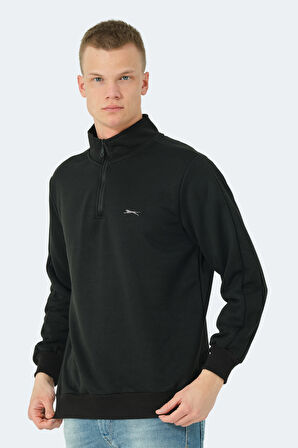 Slazenger SAMMY IN Erkek Sweatshirt Siyah