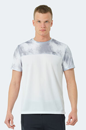 Slazenger RAINE Erkek  Beyaz Tişört
