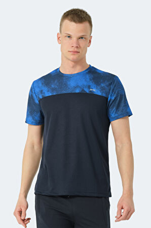 Slazenger RAINE Erkek  Lacivert Tişört