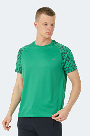 Slazenger RANKA IN Erkek  Yeşil Tişört