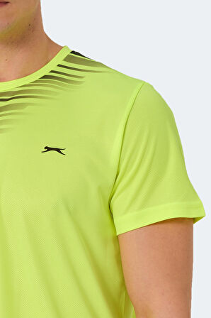 Slazenger RAVEN Erkek  Neon Sarı Tişört