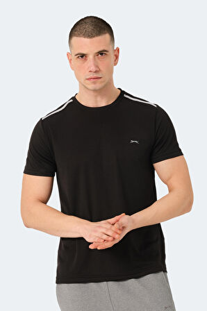 Slazenger READ Erkek Tişört Siyah