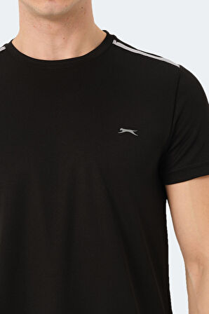 Slazenger READ IN Erkek  Siyah Tişört