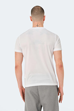 Slazenger RED IN Erkek  Beyaz Tişört