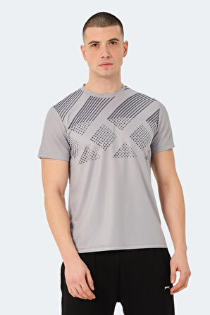 Slazenger RED Erkek Tişört Gri