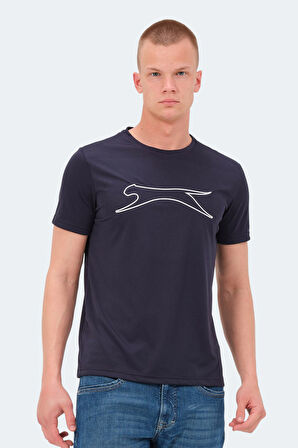 Slazenger NELLE IN Erkek  Lacivert Tişört