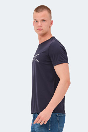 Slazenger NELLE IN Erkek  Lacivert Tişört