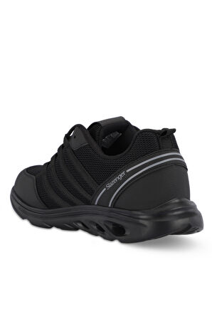 Slazenger ERNESTO Erkek  Siyah / Siyah Koşu & Yürüyüş Spor Ayakkabısı