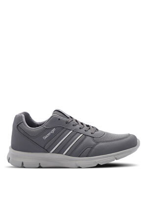 Slazenger EFRAT Büyük Beden Erkek Sneaker Ayakkabı Koyu Gri